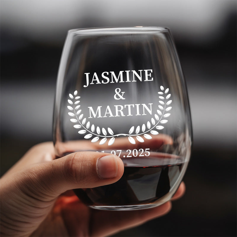 TNG996 Personalized Wine Glasses for Wedding, Wedding Gifts, Gift for Best Man, Groomsman Gift, Best Man Wedding Glass, Groomsmen Gift Idea, Personalized Groomsman