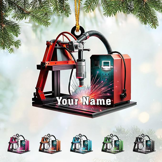 Custom Welder Tool 2 Christmas Ornament