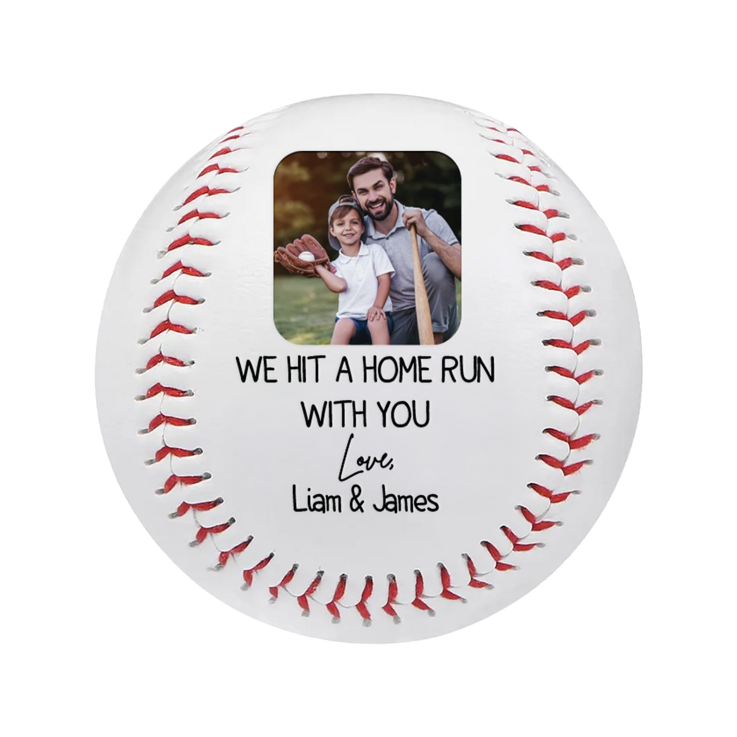 Custom Photo Baseballl Gift | Personalized Baseball Gift | Baseball Lover Gift | Gift For Kid TNBA030