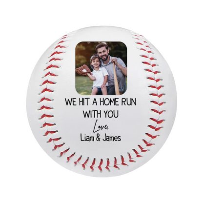 Custom Photo Baseballl Gift | Personalized Baseball Gift | Baseball Lover Gift | Gift For Kid TNBA030