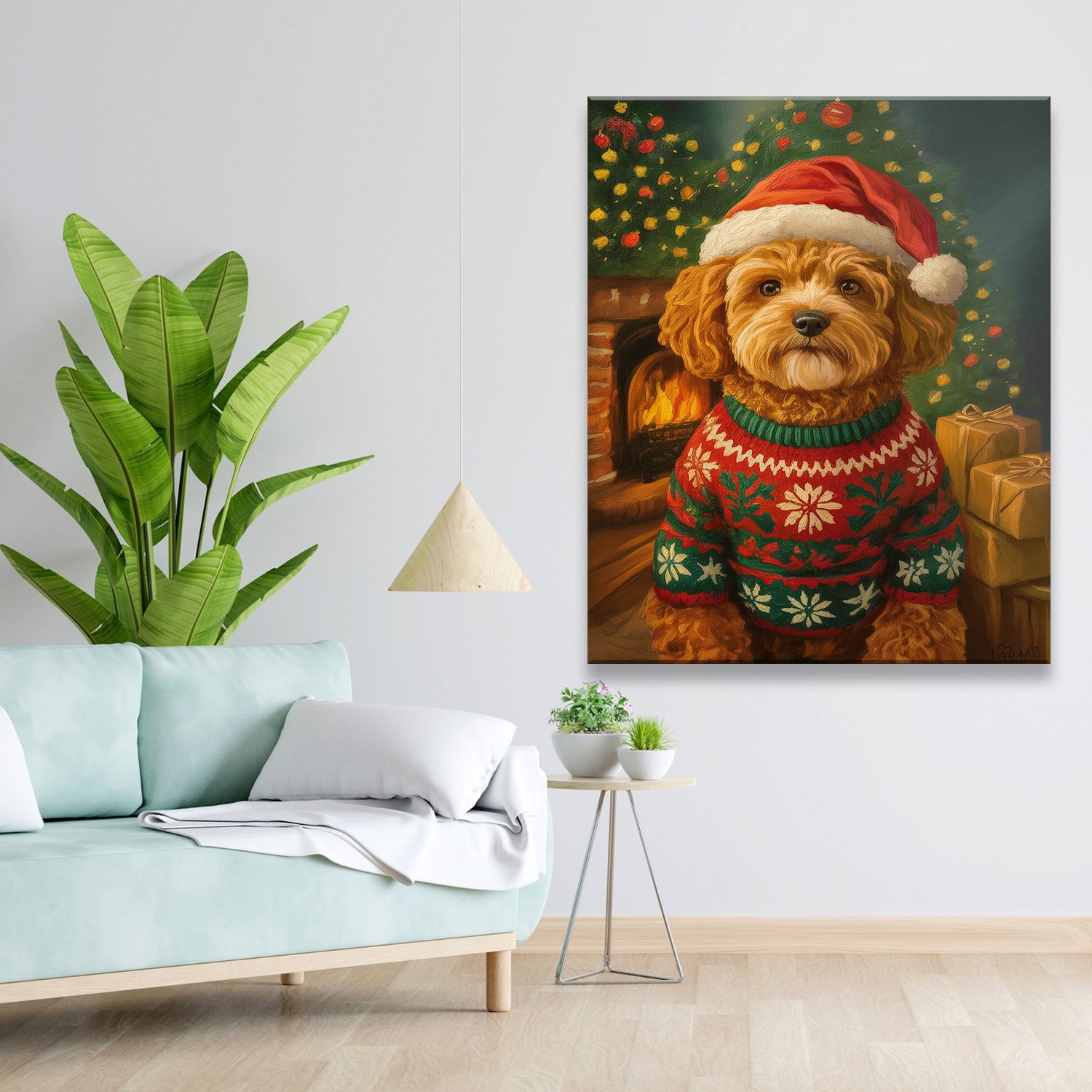 Custom Photo Dog Christmas Oufittfit