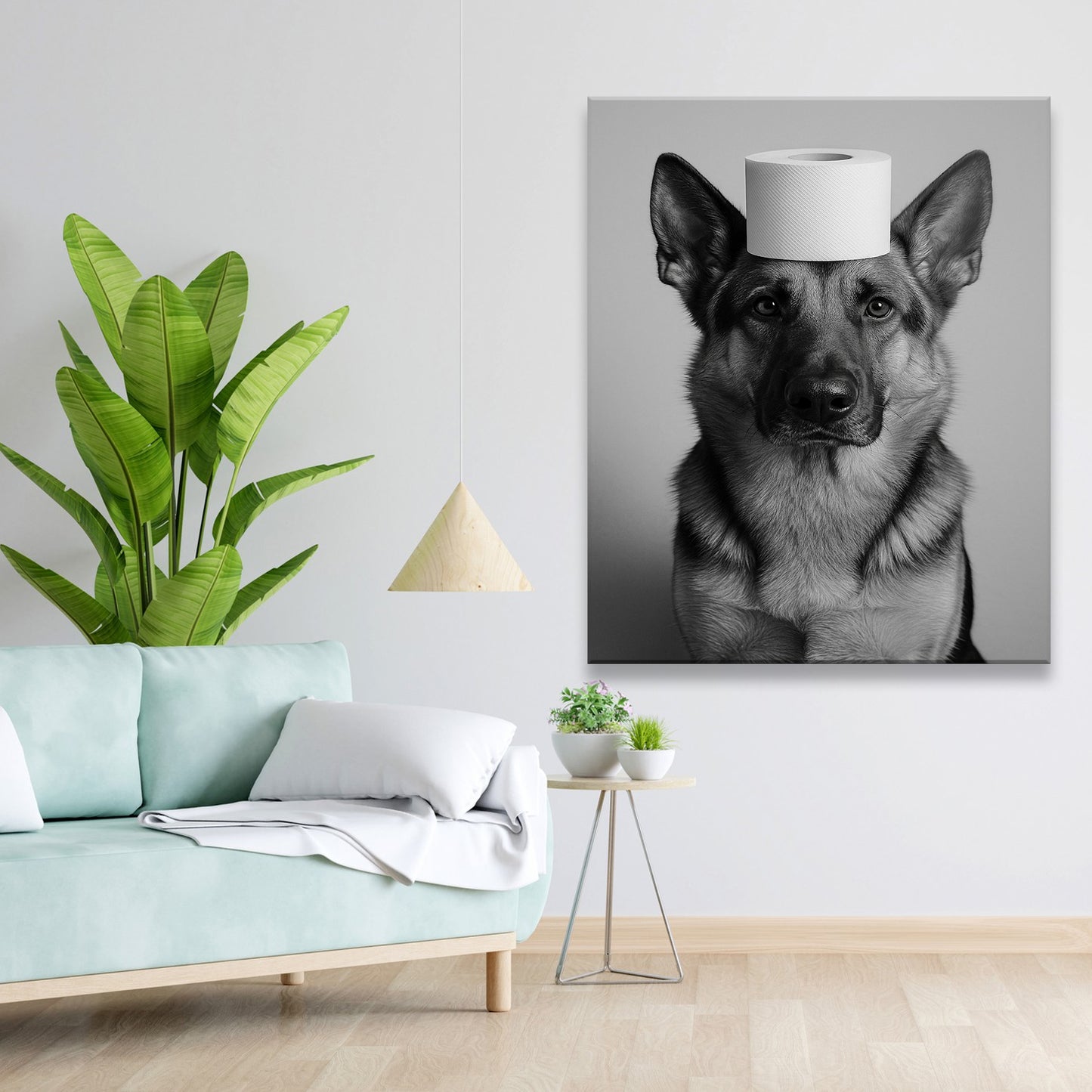 Custom Photo Dog Bathroom Style 11 Canvas Gift For Dog Lovers