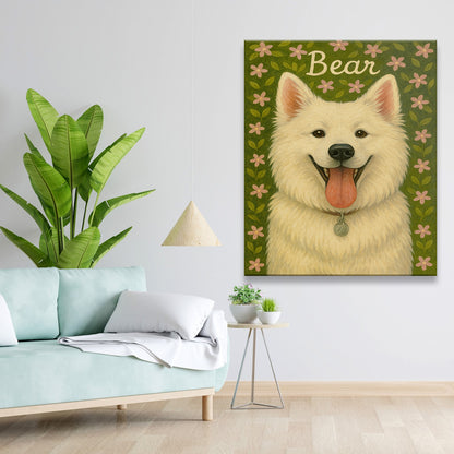 Custom Dog Portraits From Photo From Photo