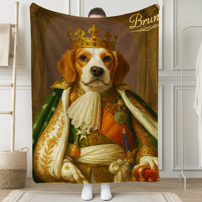 Custom Photo Napoleon Dog BlanketGift For Dog Lovers