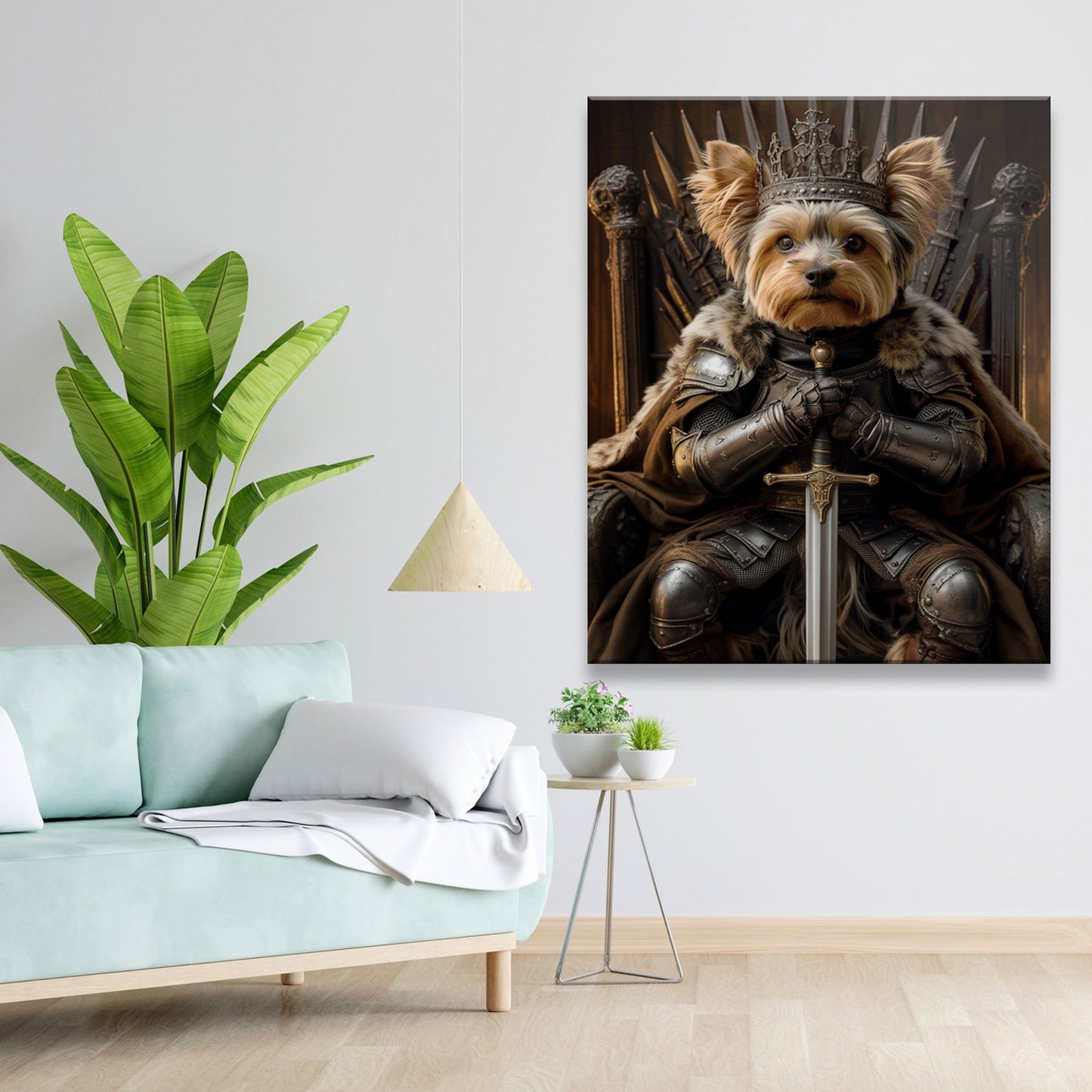 Custom Photo Royal Pet Portrait