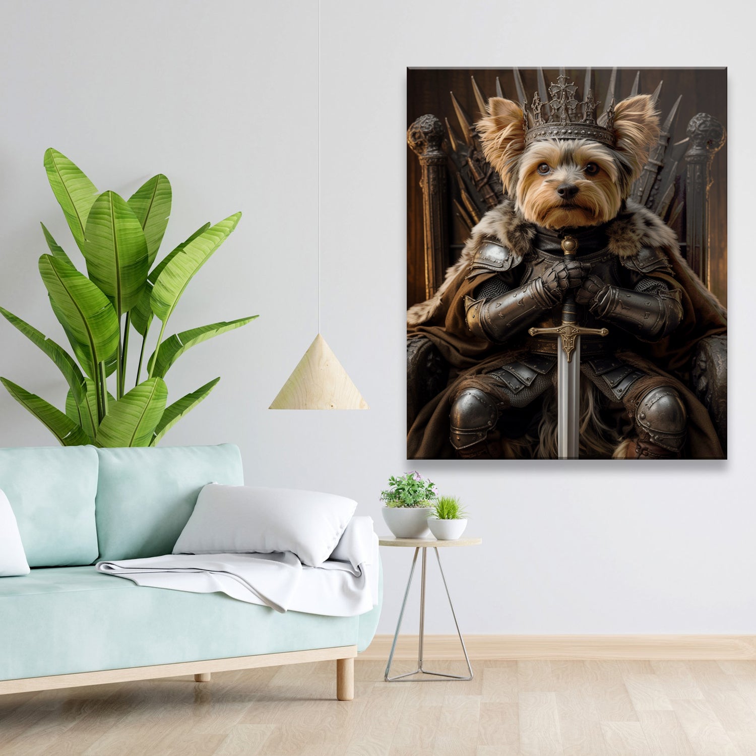 Custom Photo Royal Pet Portrait