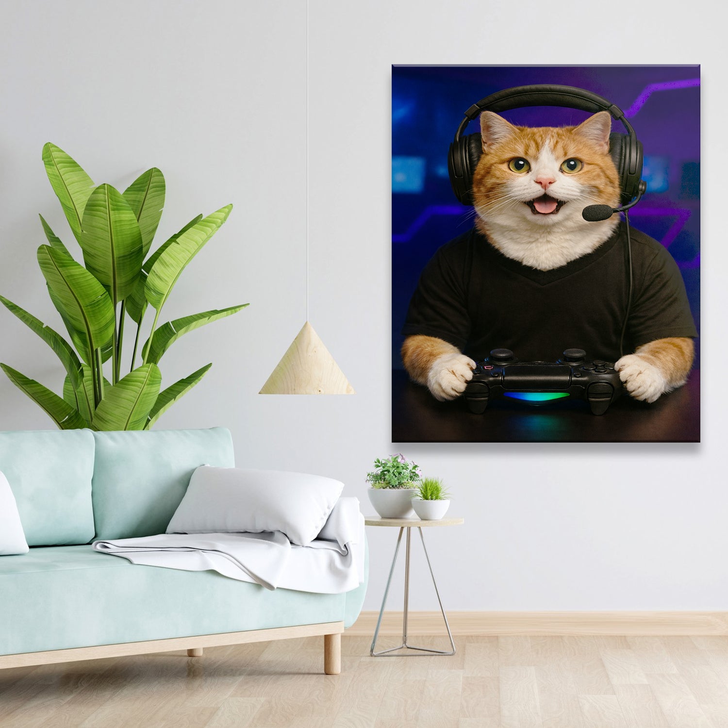 Custom Photo Gamer Canvas Canvas Gift For Canvas Lovers