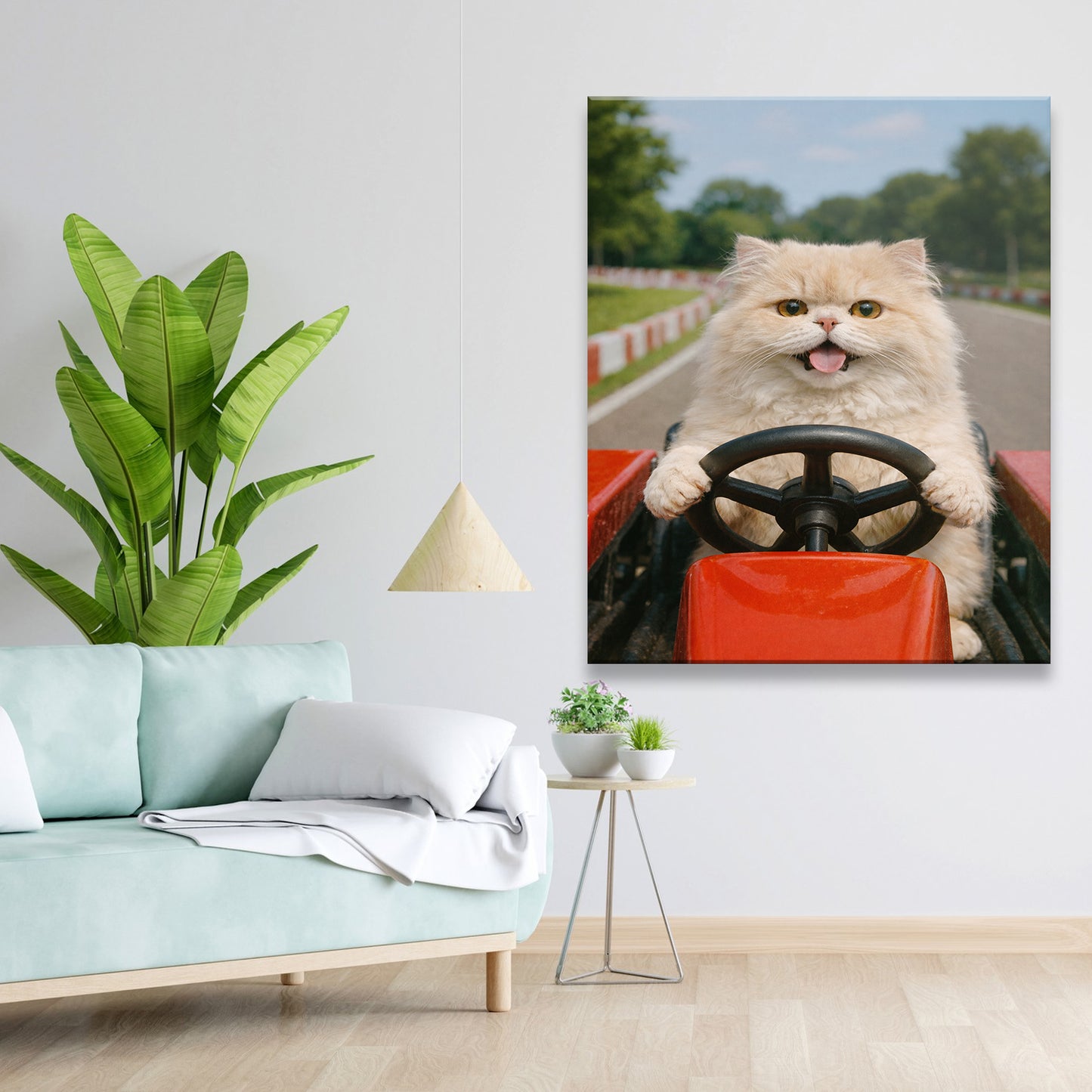 Custom Photo Canvas Go Kart Canvas Gift For Canvas Lovers