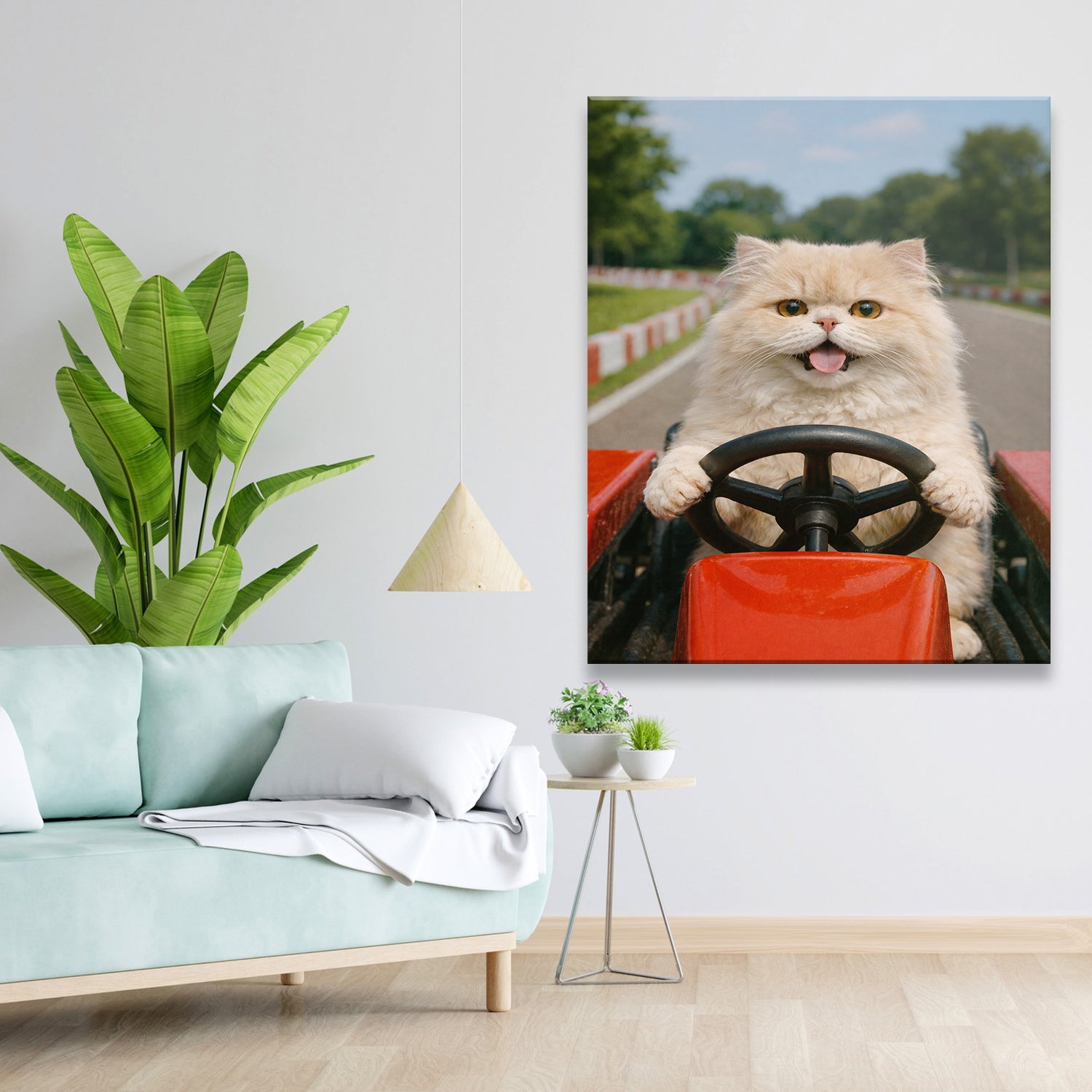 Custom Photo Canvas Go Kart Canvas Gift For Canvas Lovers