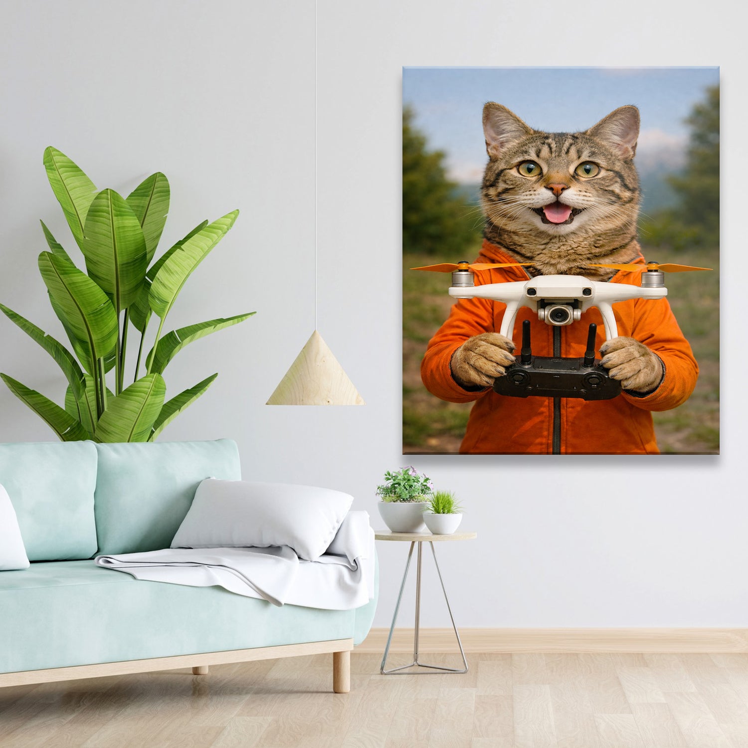 Custom Photo Drone Pilot Canvas Canvas Gift For Canvas Lovers