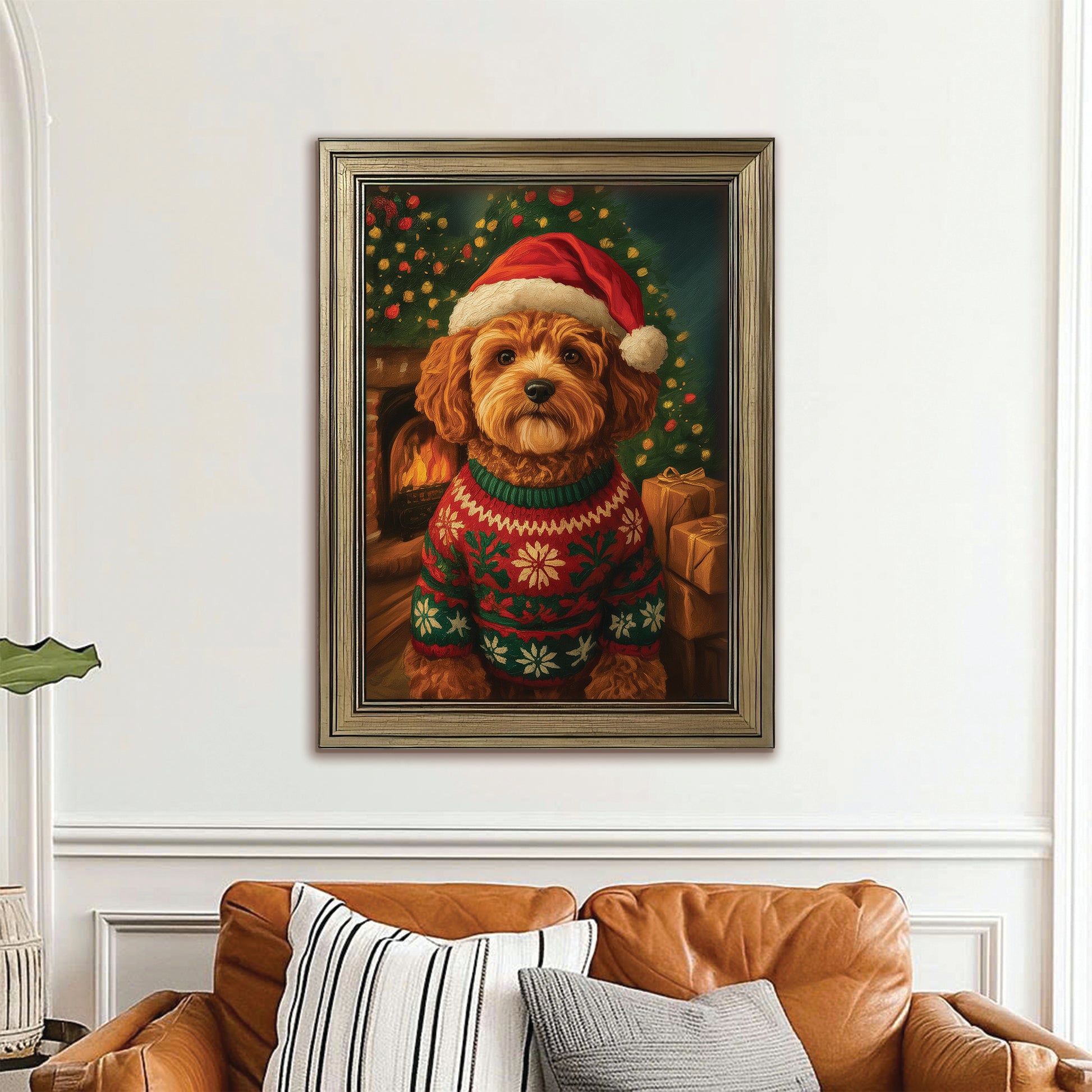 Custom Photo Dog Christmas Oufit