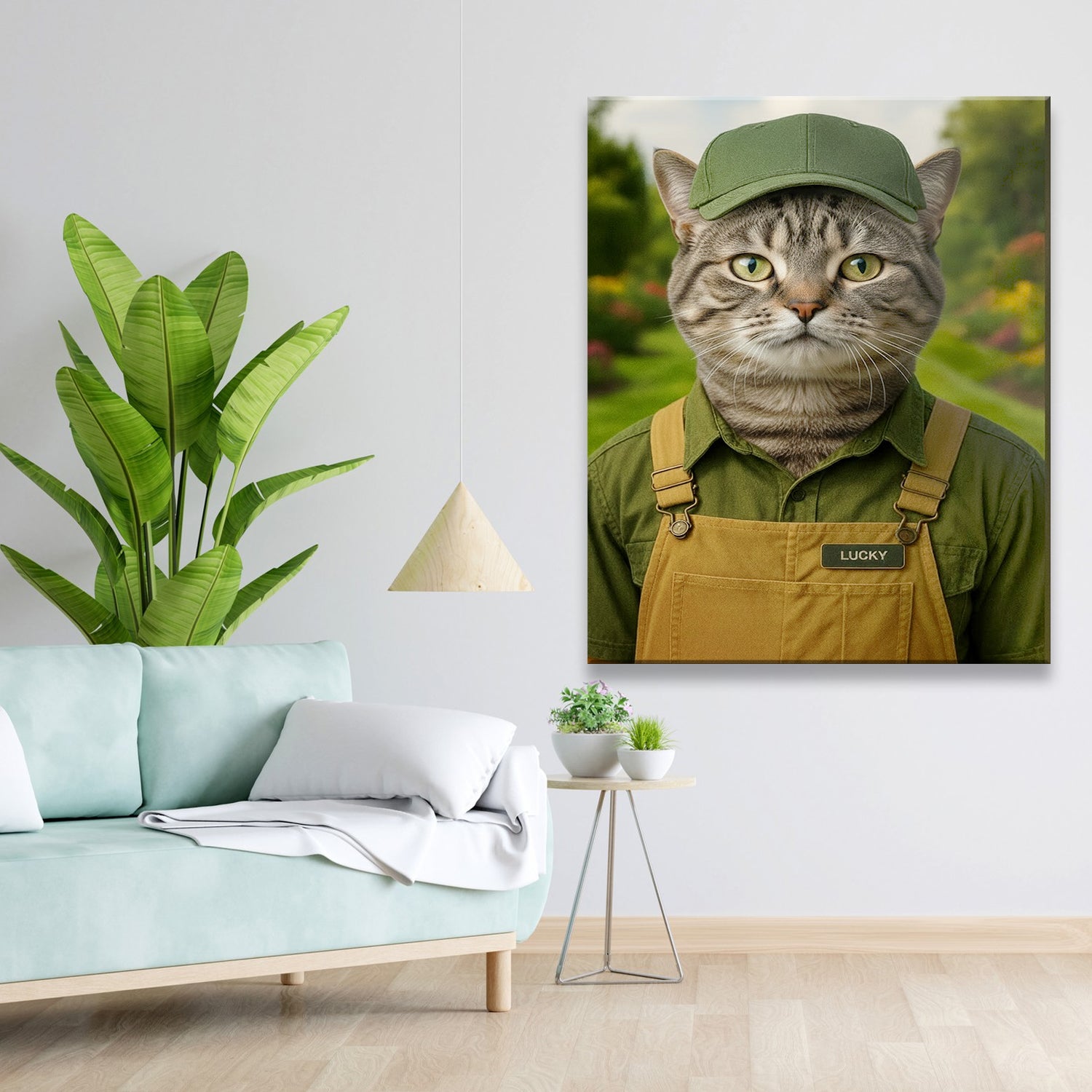 Custom Photo Gardener 2 Canvas Canvas Gift For Canvas Lovers