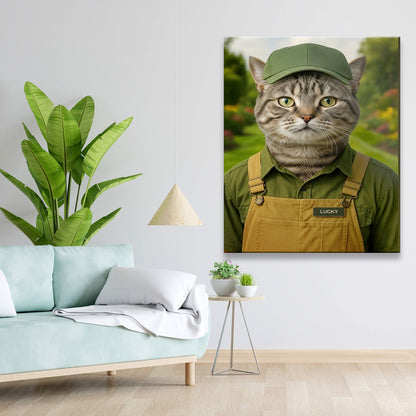 Custom Photo Gardener 2 Canvas Canvas Gift For Canvas Lovers