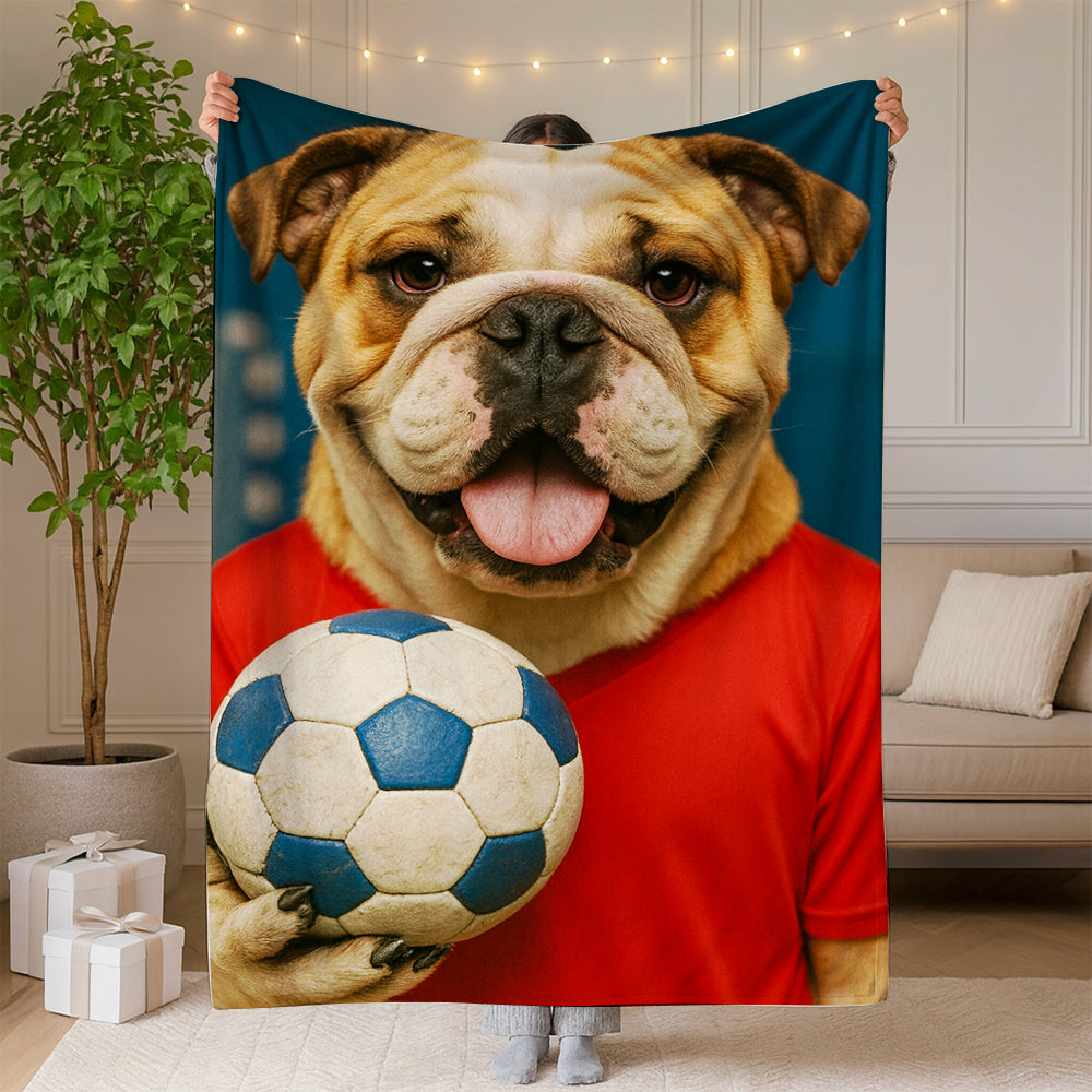 Custom Photo Handball Dog Canvas