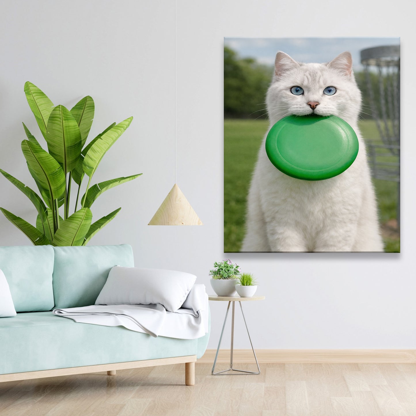 Custom Photo Disc Golf Canvas Canvas Gift For Canvas Lovers