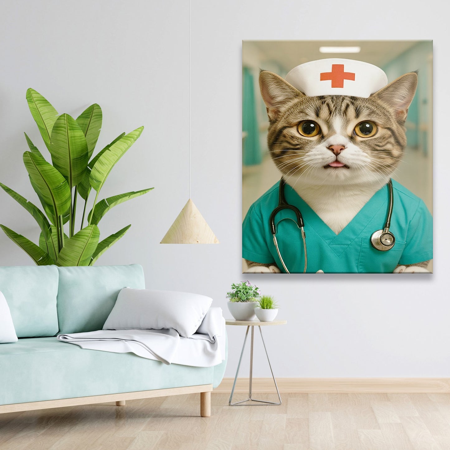 Custom Photo Nurse Canvas Canvas Gift For Canvas Lovers