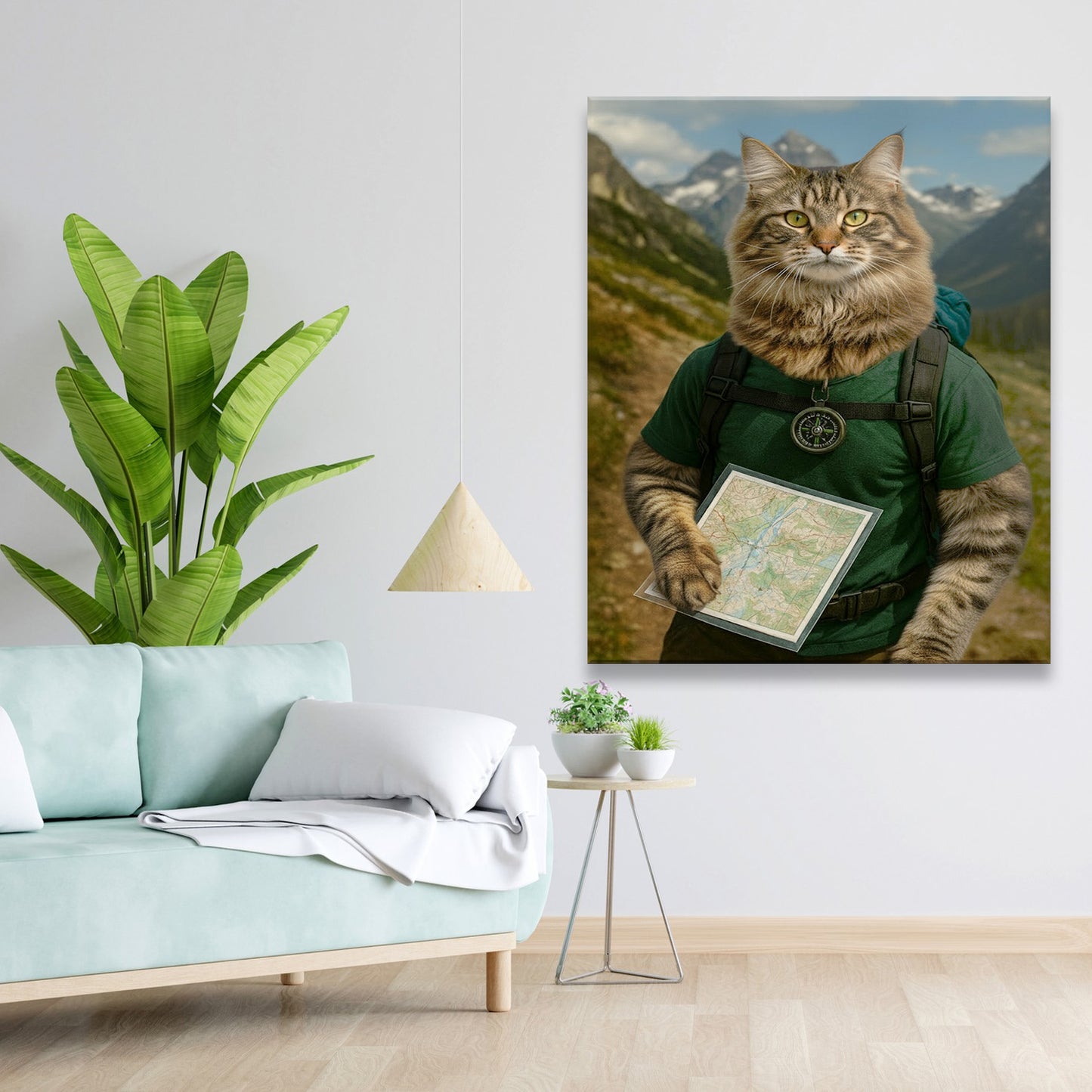 Custom Photo Explorer Hiking Canvas Canvas Gift For Canvas Lovers