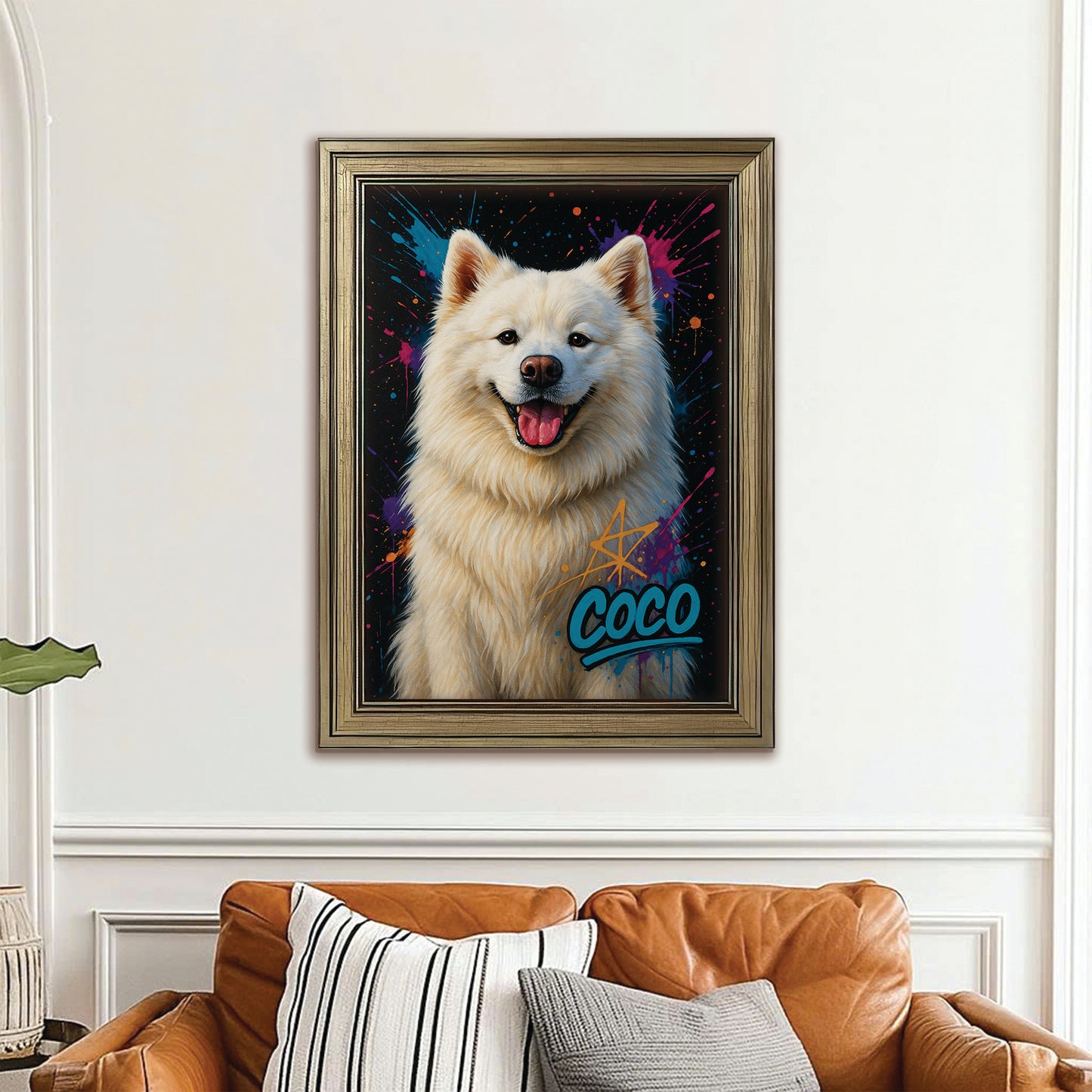 Custom Pet Portrait Contemporary