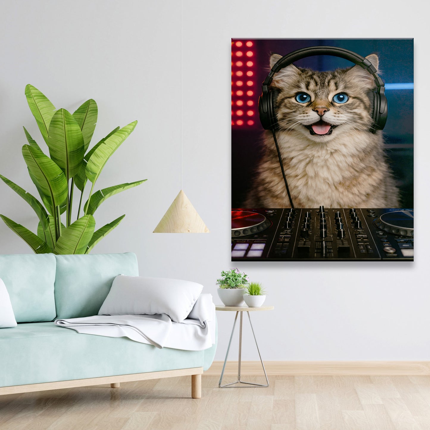Custom Photo Dj Canvas Canvas Gift For Canvas Lovers