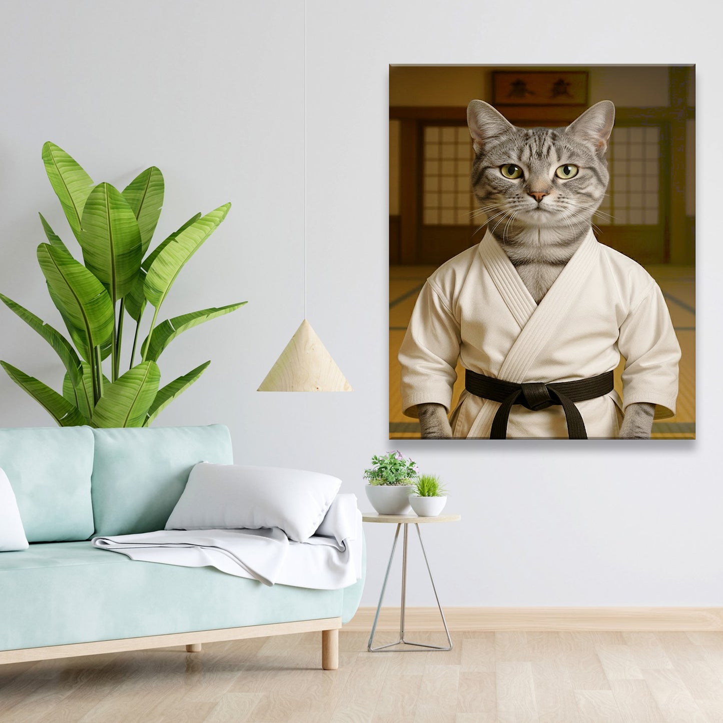Custom Photo Karate Canvas Canvas Gift For Canvas Lovers