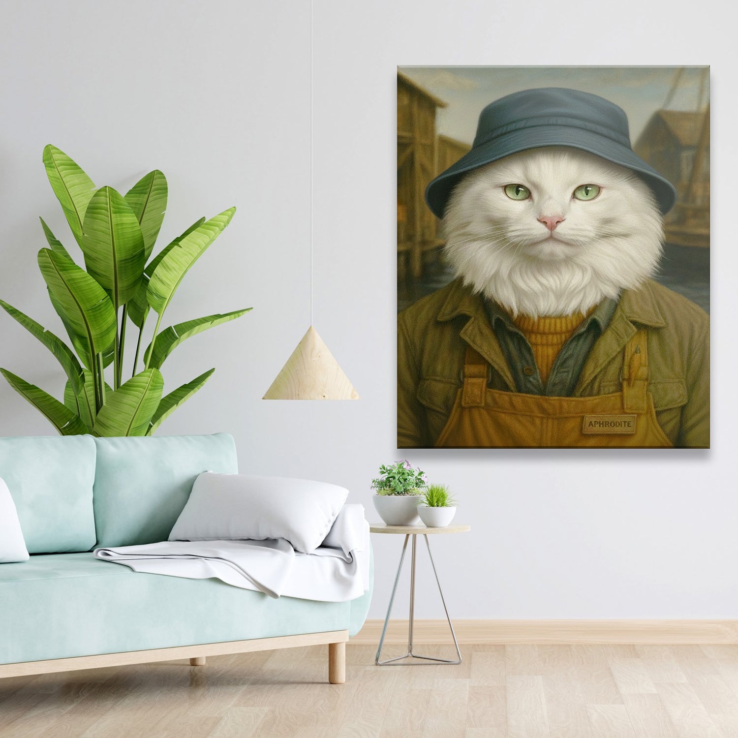 Custom Photo Fisherman Canvas Canvas Gift For Canvas Lovers