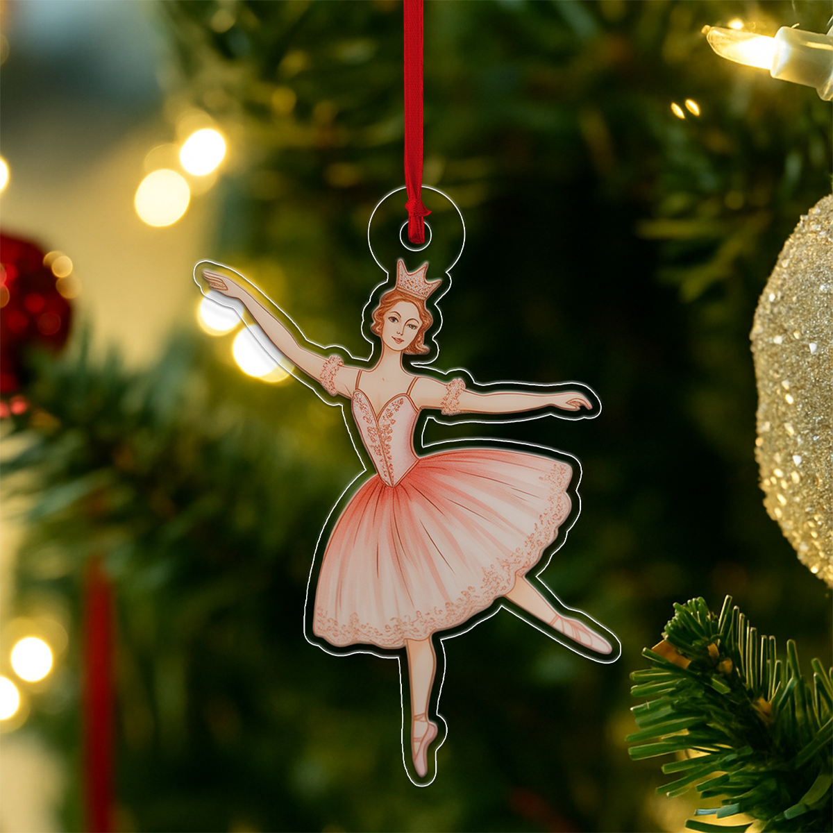 Princess Acrylic Ornament