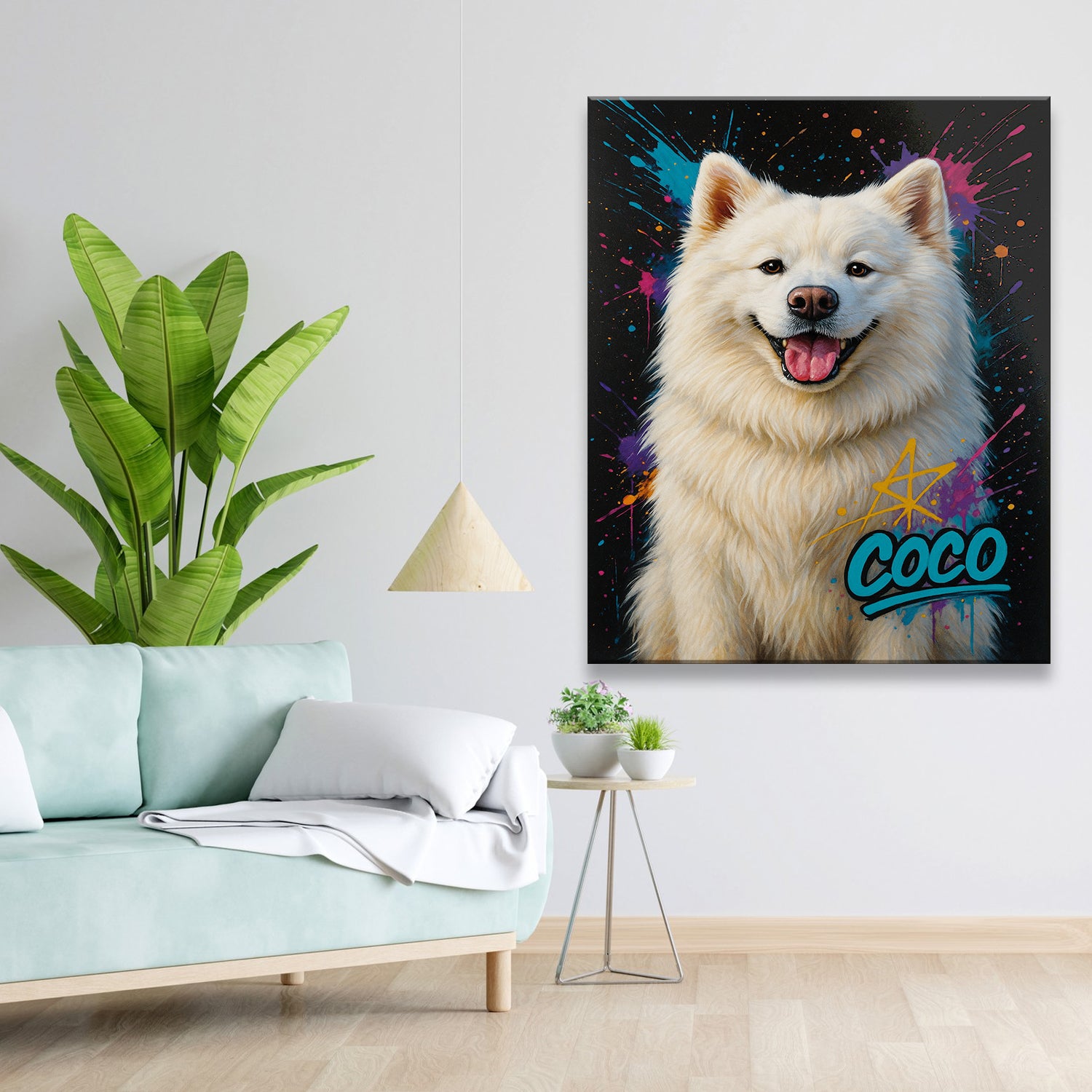 Custom Pet Portrait Contemporary