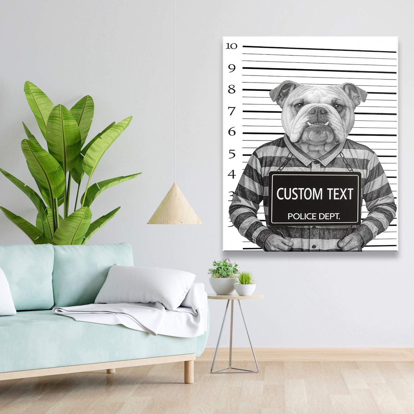 Custom Photo Dog Wanted By Pawlice Canvas _ Gifts For Dog Lovers