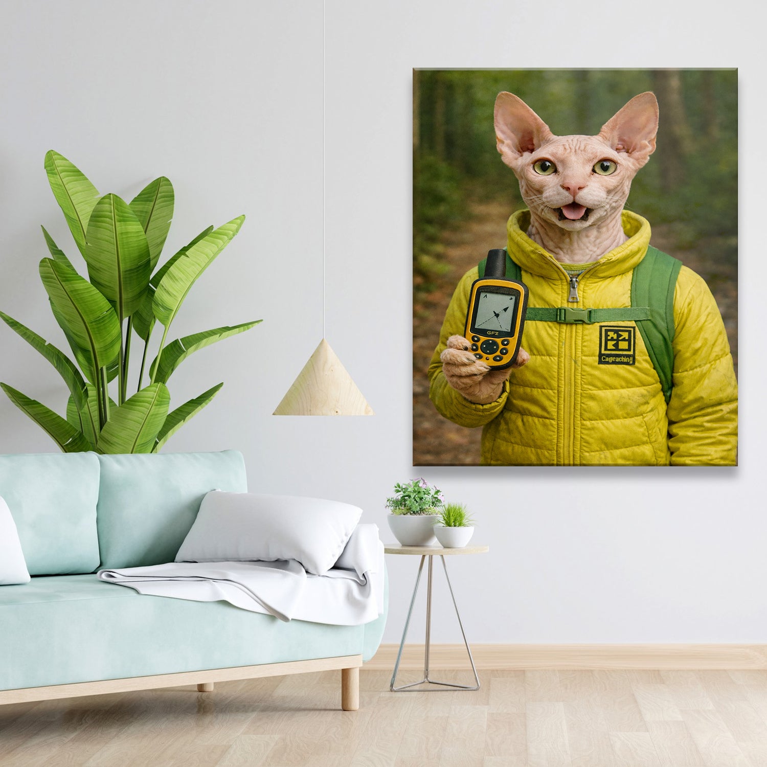 Custom Photo Geocaching Gps Adventure Canvas Canvas Gift For Canvas Lovers