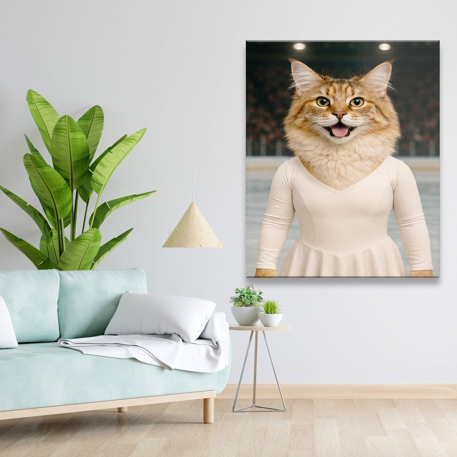 Custom Photo Ice Skater Canvas Canvas Gift For Canvas Lovers