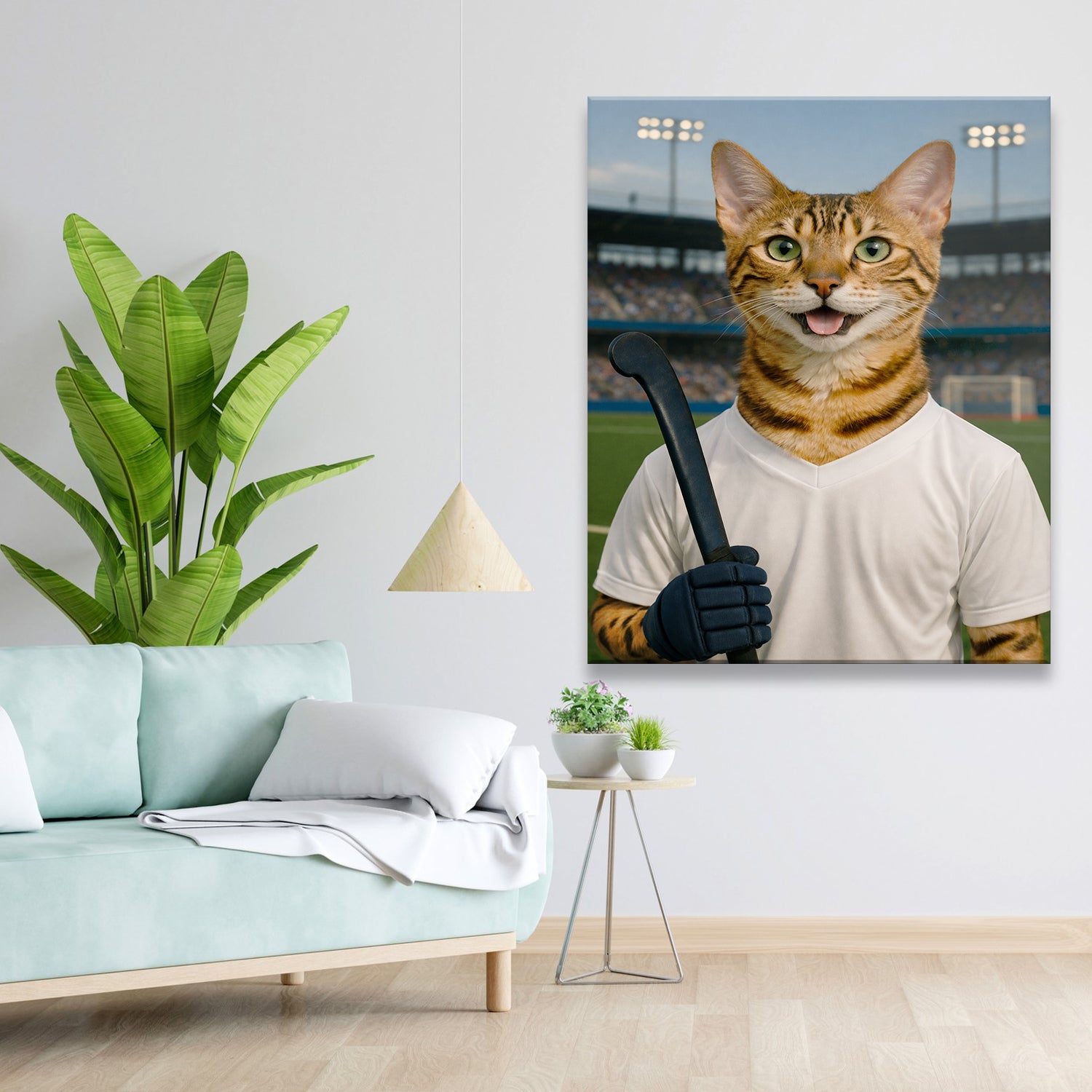 Custom Photo Field Hockey Canvas Canvas Gift For Canvas Lovers