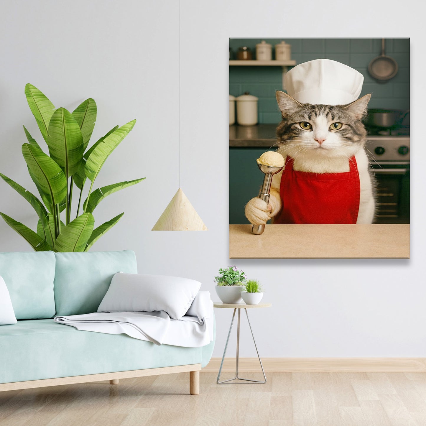 Custom Photo Canvas Chef Canvas Gift For Canvas Lovers