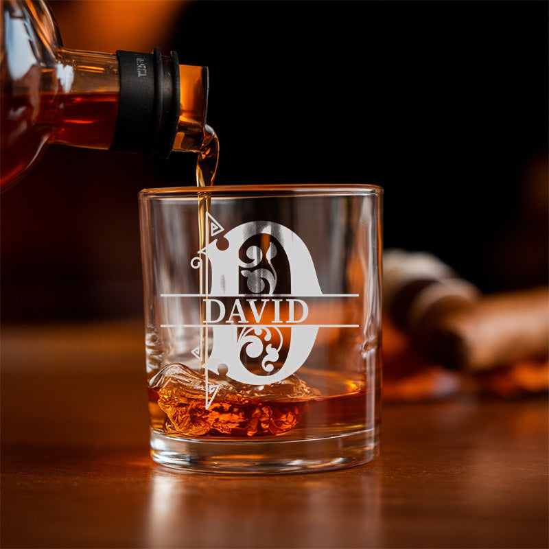 TNG180 Custom Wedding Whiskey Glass, Gift for Best Man, Groomsman Gift, Best Man Wedding Glass