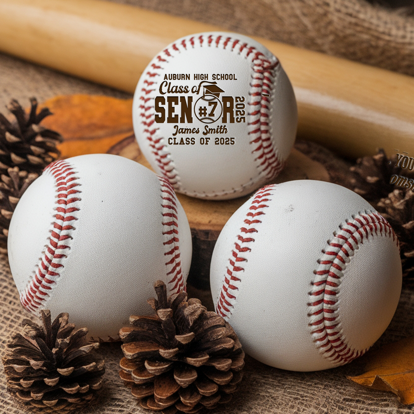 Custom Photo Baseball Graduation Gift | Personalized Graduate Senior High School | Baseball Lover Gift | Graduation Gift