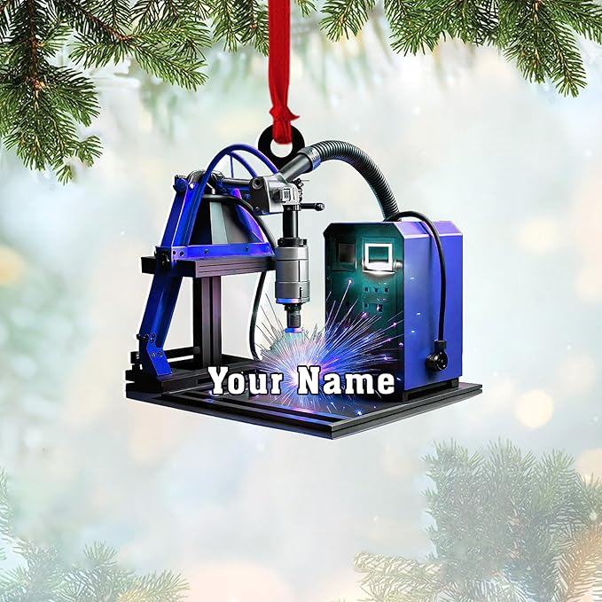Custom Welder Tool 2 Christmas Ornament
