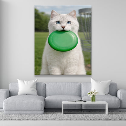 Custom Photo Disc Golf Canvas Canvas Gift For Canvas Lovers