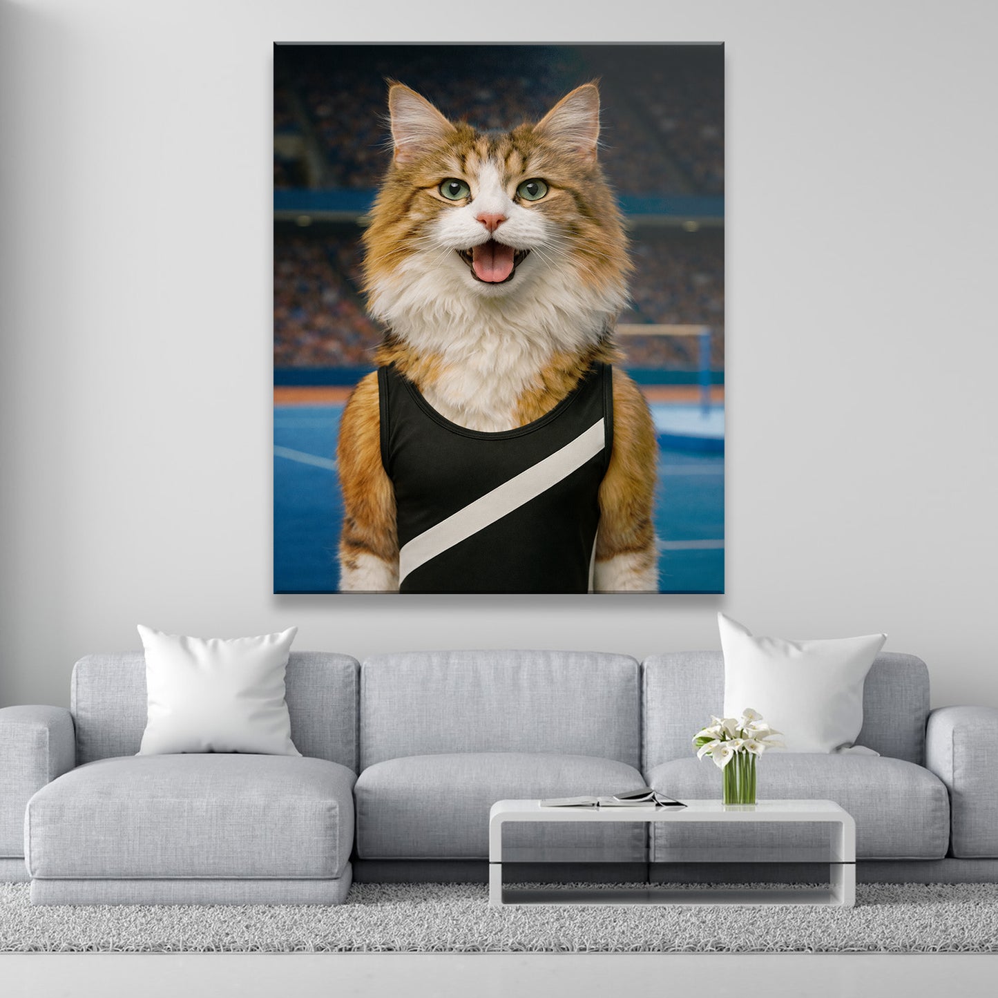 Custom Photo Gymnast Canvas Canvas Gift For Canvas Lovers