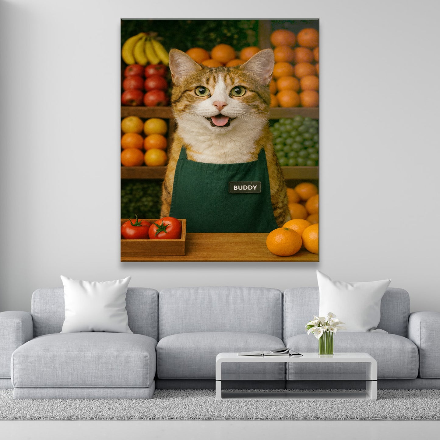Custom Photo Grocer Store Canvas Canvas Gift For Canvas Lovers