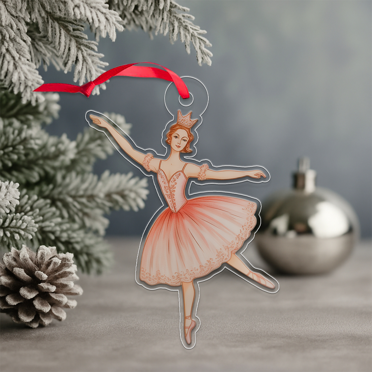 Princess Acrylic Ornament