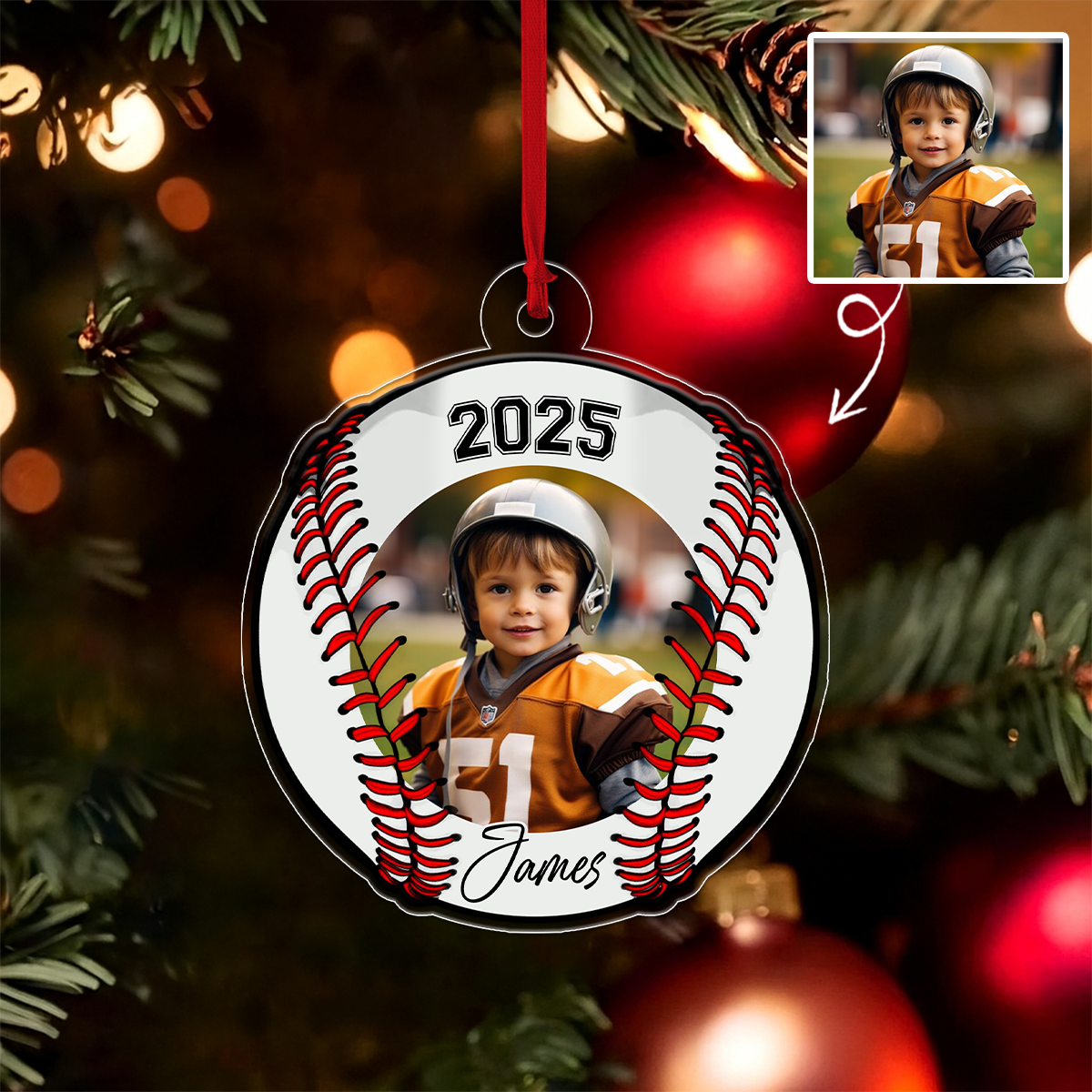 Custom Photo Baseball Player 2025