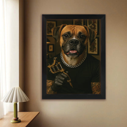 Custom Photo Tatoo Artist Dog Gift For Dog Lovers