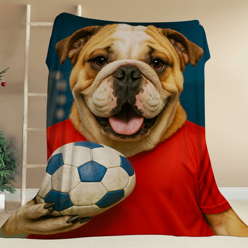Custom Photo Handball Dog Canvas