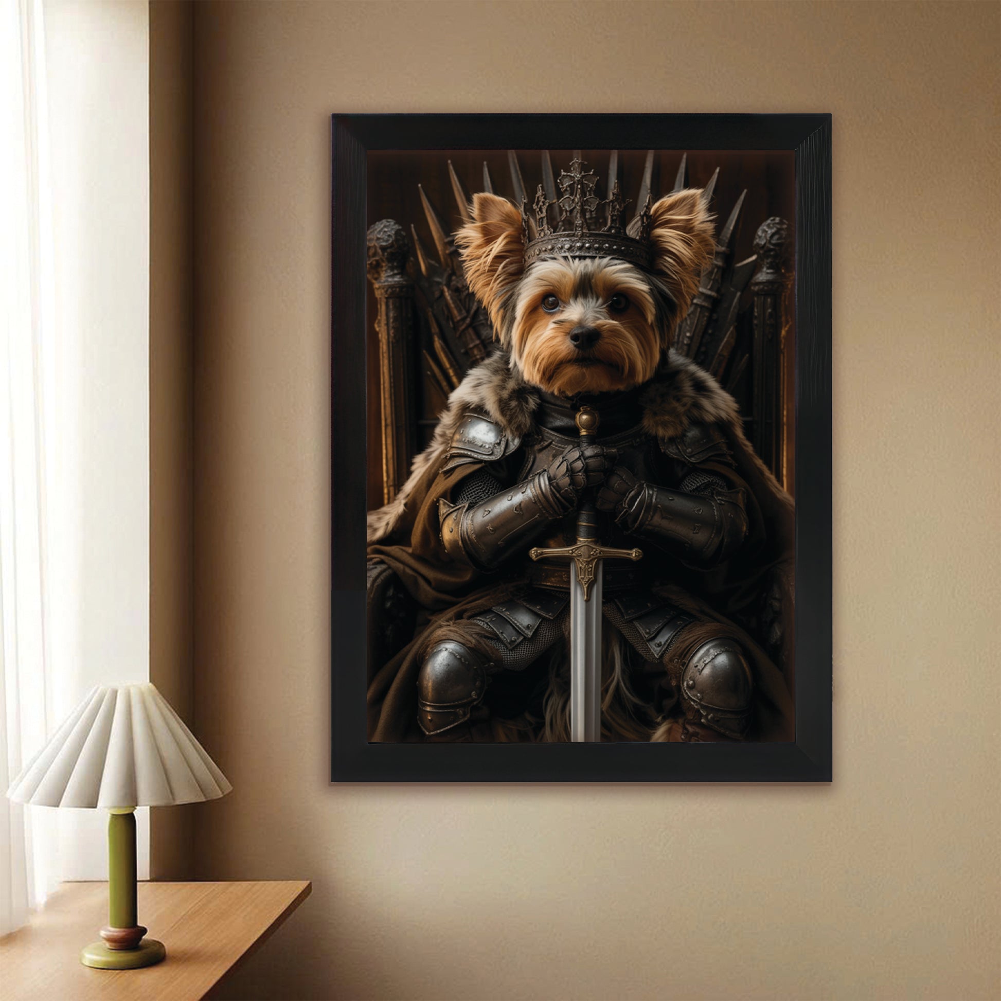Custom Photo Royal Pet Portrait