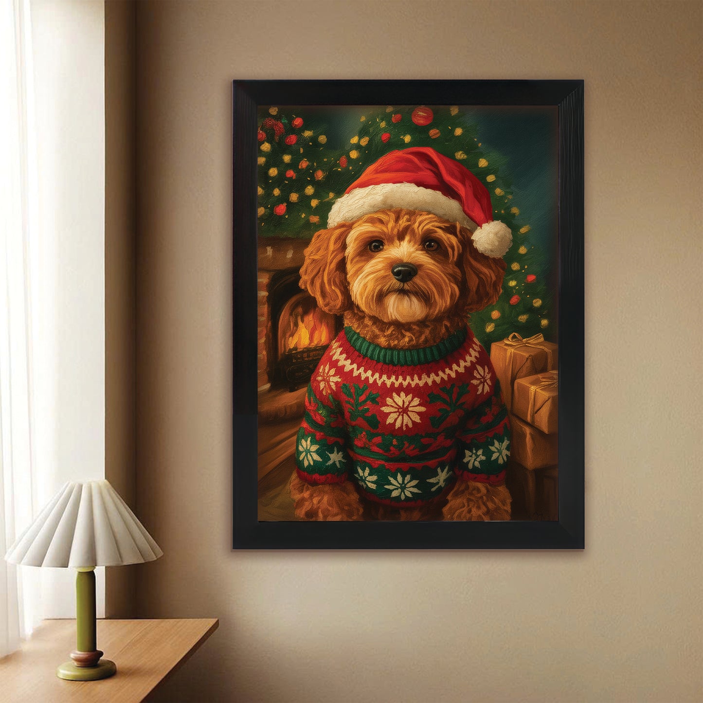 Custom Photo Dog Christmas Oufit