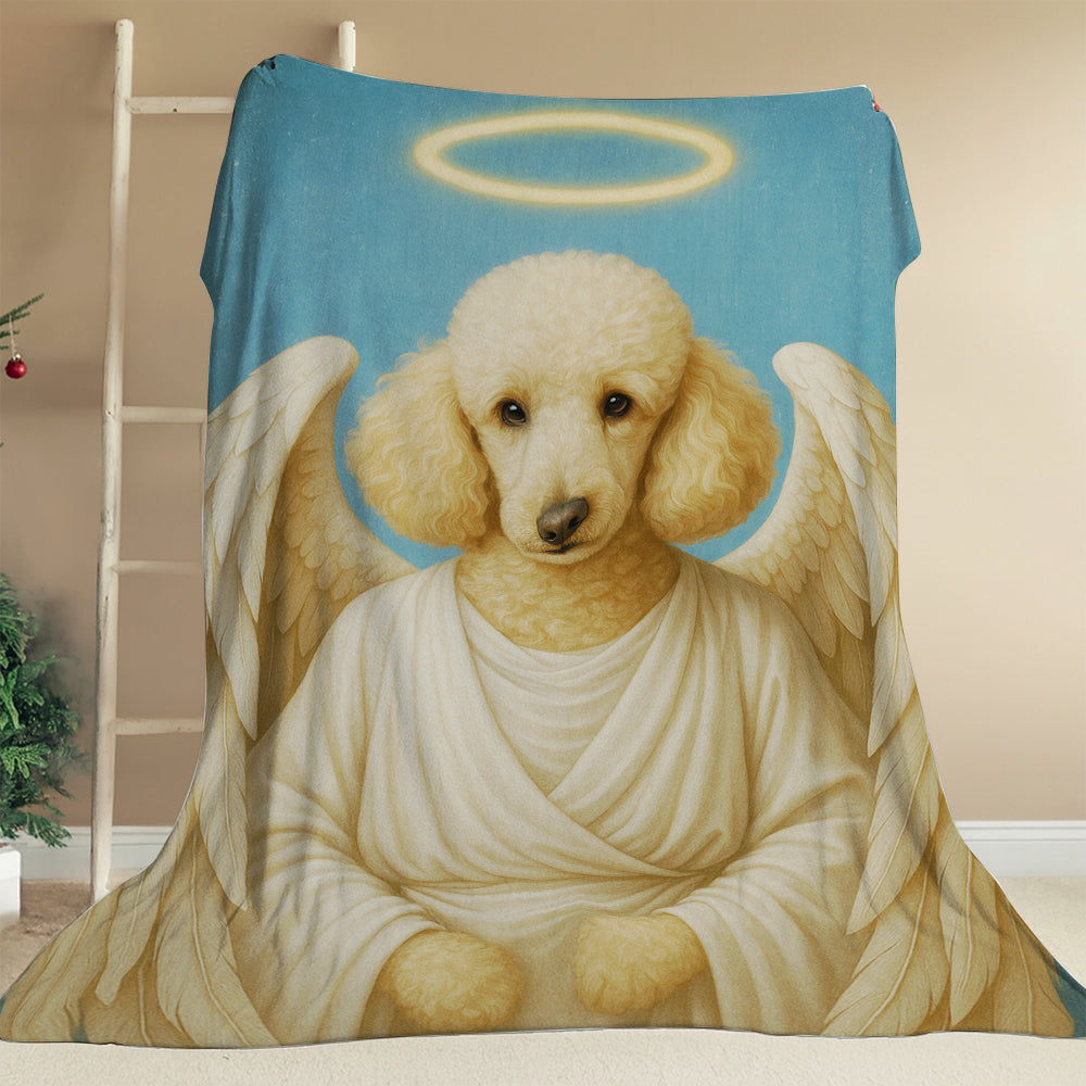 Custom Dog Photo Memorial Blanket For Dog Lover