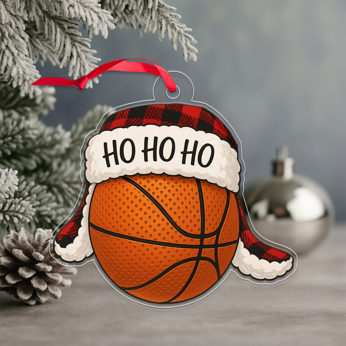 Personalized Basketball Santa