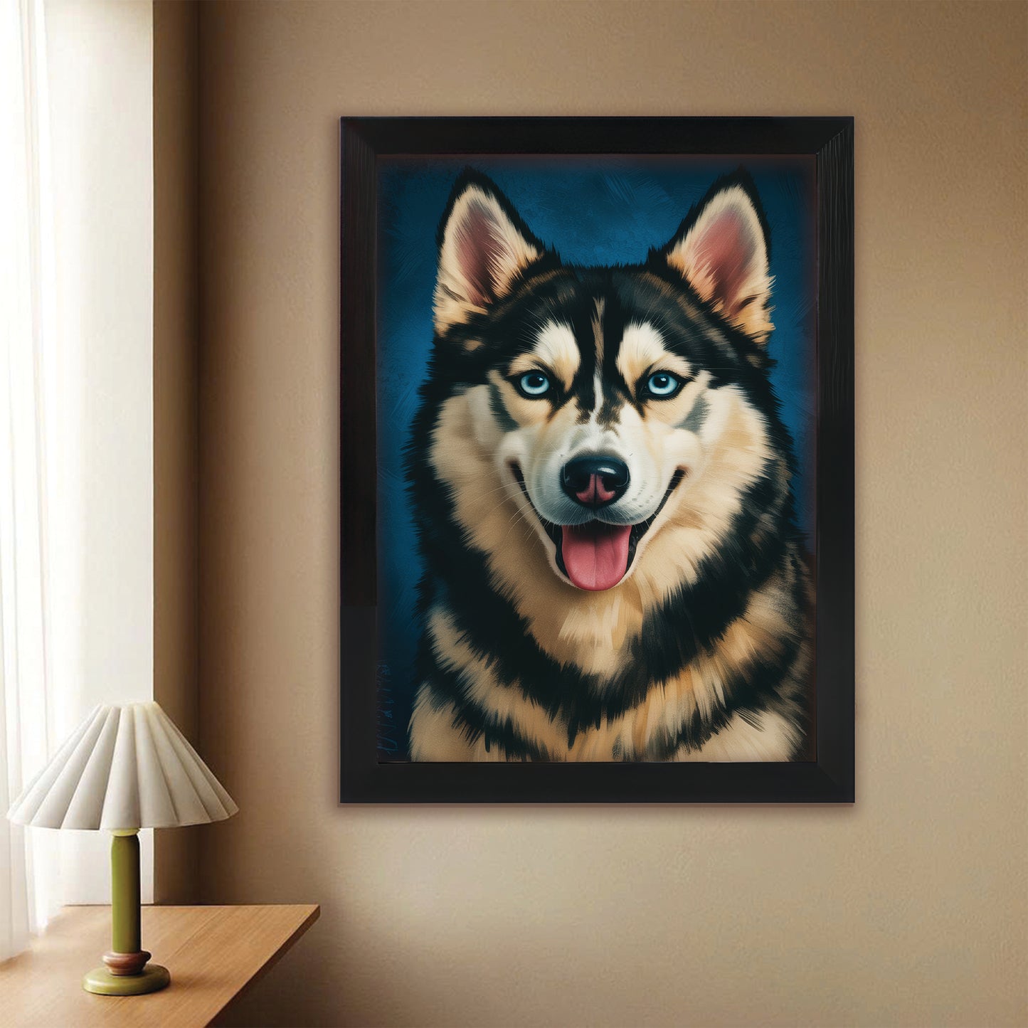 Custom Dog Deep Blue