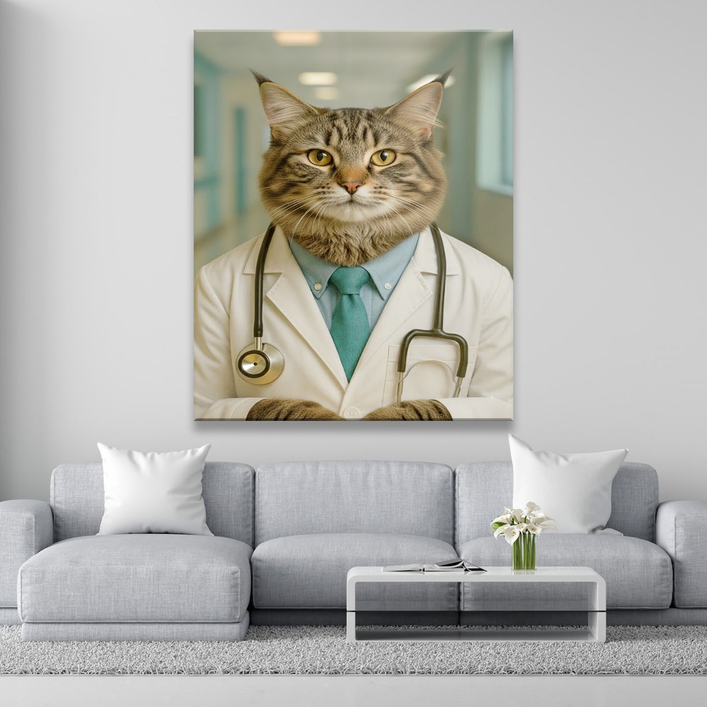 Custom Photo Doctor Canvas Canvas Gift For Canvas Lovers