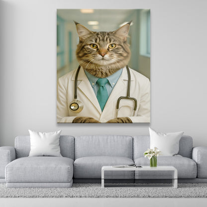 Custom Photo Doctor Canvas Canvas Gift For Canvas Lovers
