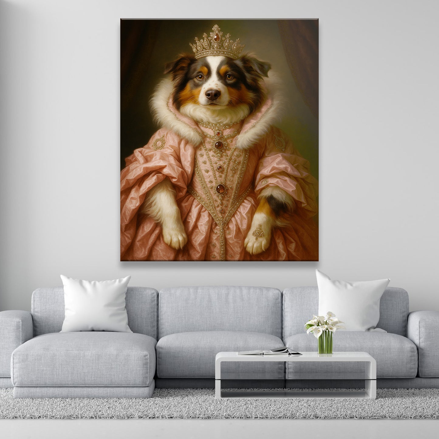 Custom Dog Queen Royal